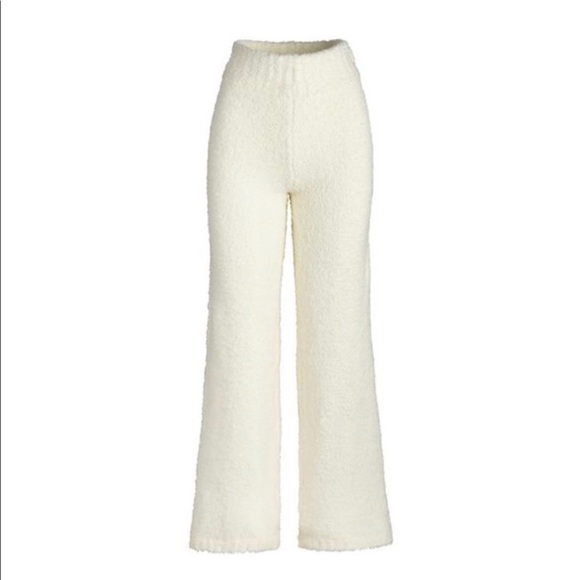 Skims cozy knit bone pants xxs xs collection - Picture 2 of 14